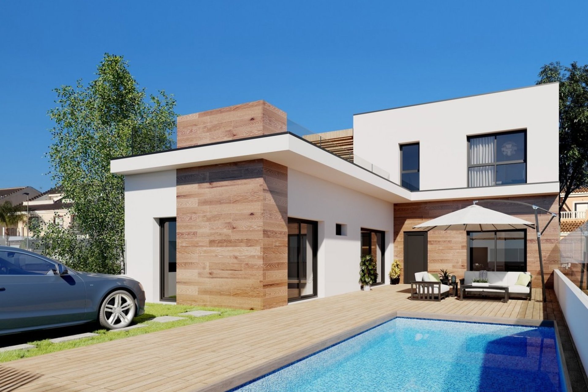 Nieuwbouw - Town House - San Javier - Parque del doce