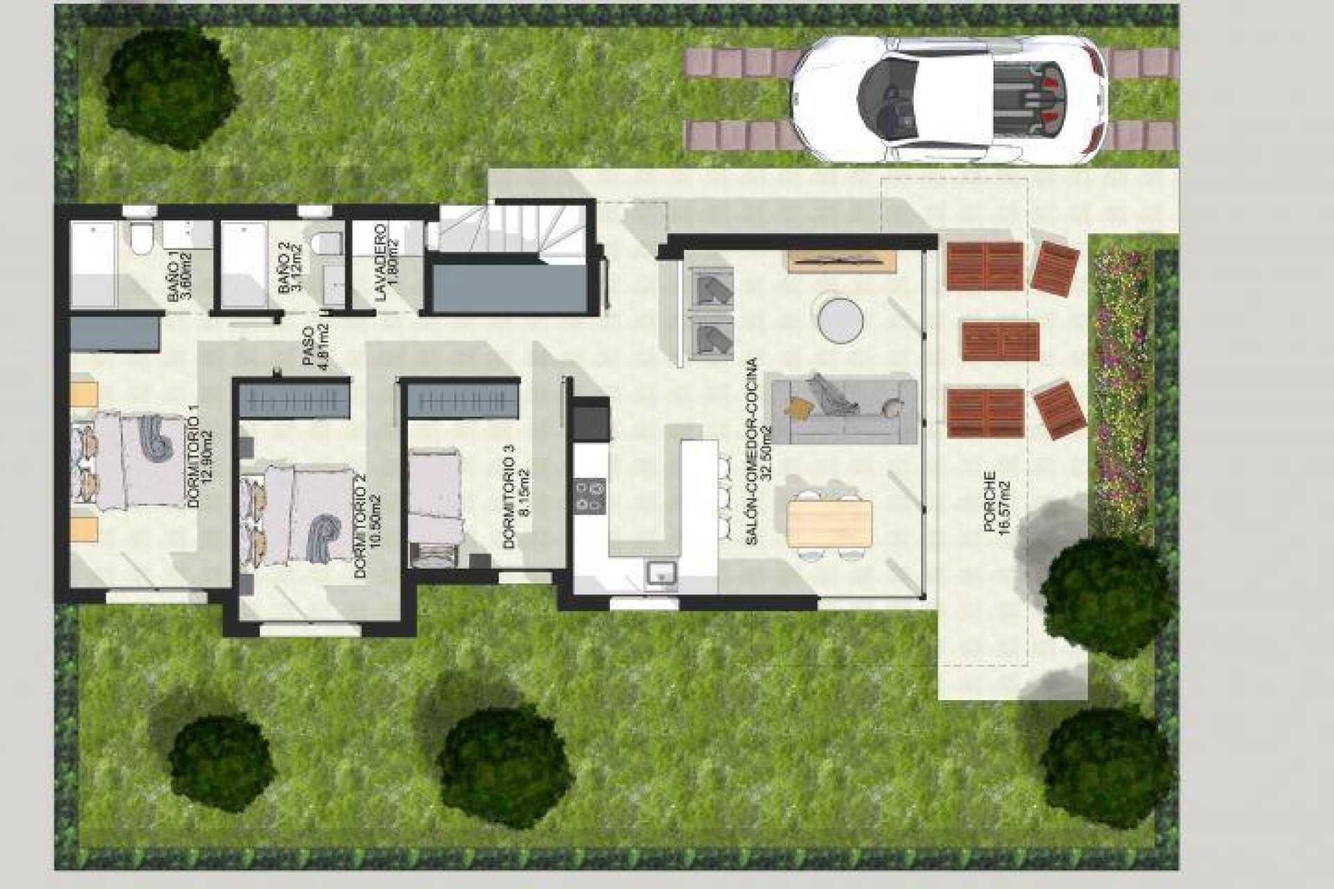 Nieuwbouw - Villa - Alhama de Murcia - CONDADO DE ALHAMA GOLF RESORT