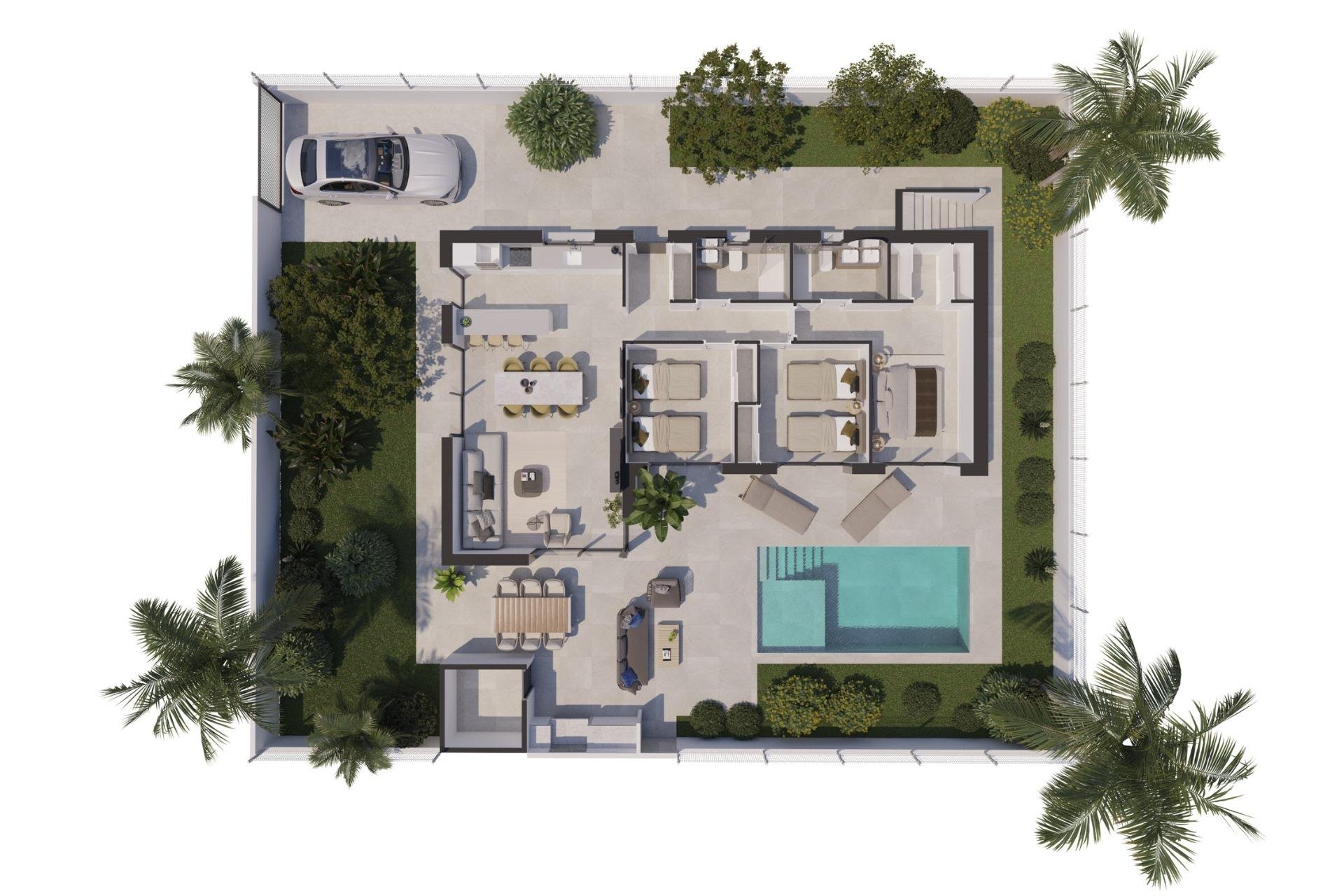 Nieuwbouw - Villa - Alicante - Alberca