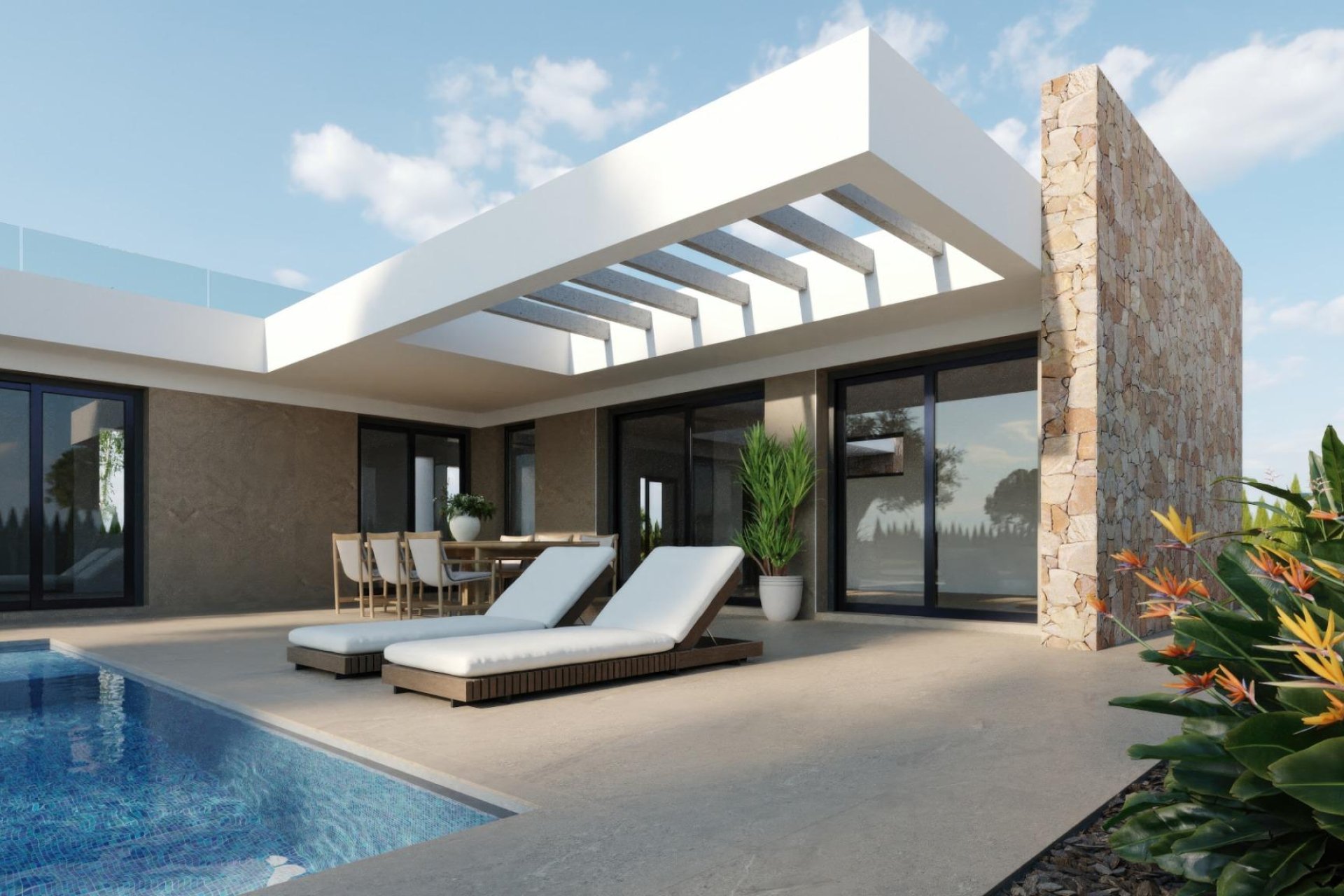 Nieuwbouw - Villa - Fuente Álamo - Hacienda del Alamo