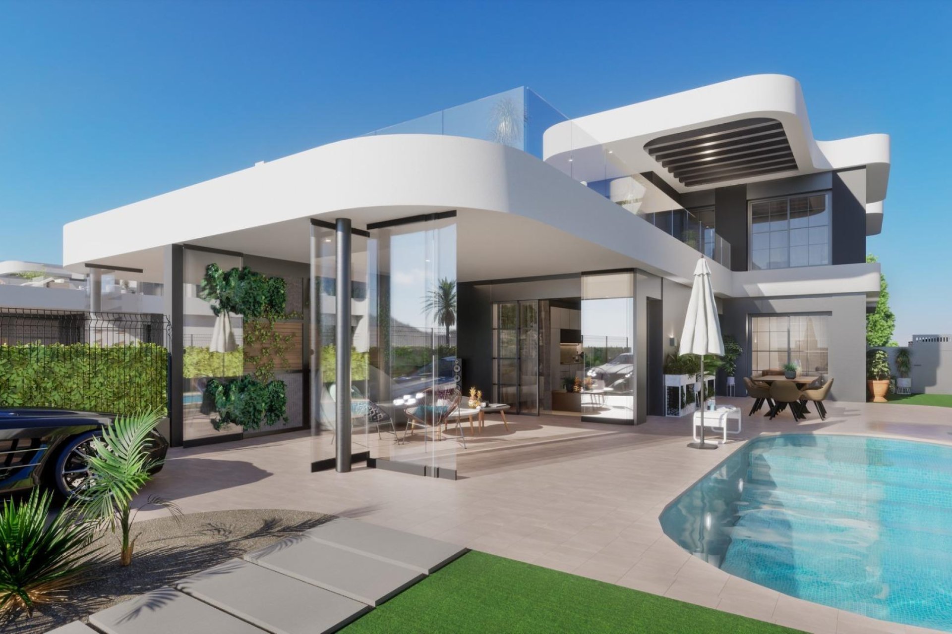 Nieuwbouw - Villa - Los Alcázares - Serena Golf