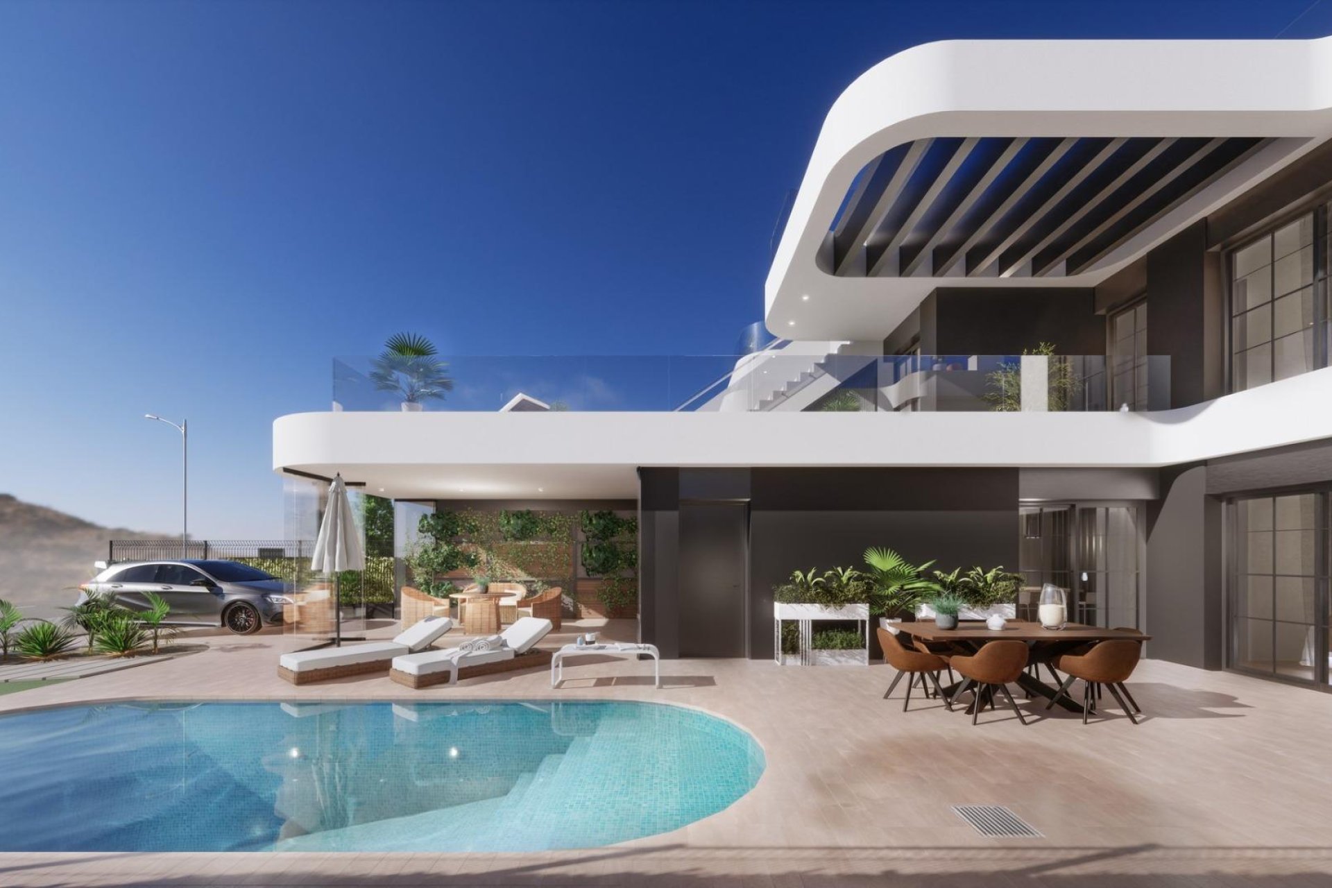 Nieuwbouw - Villa - Los Alcázares - Serena Golf
