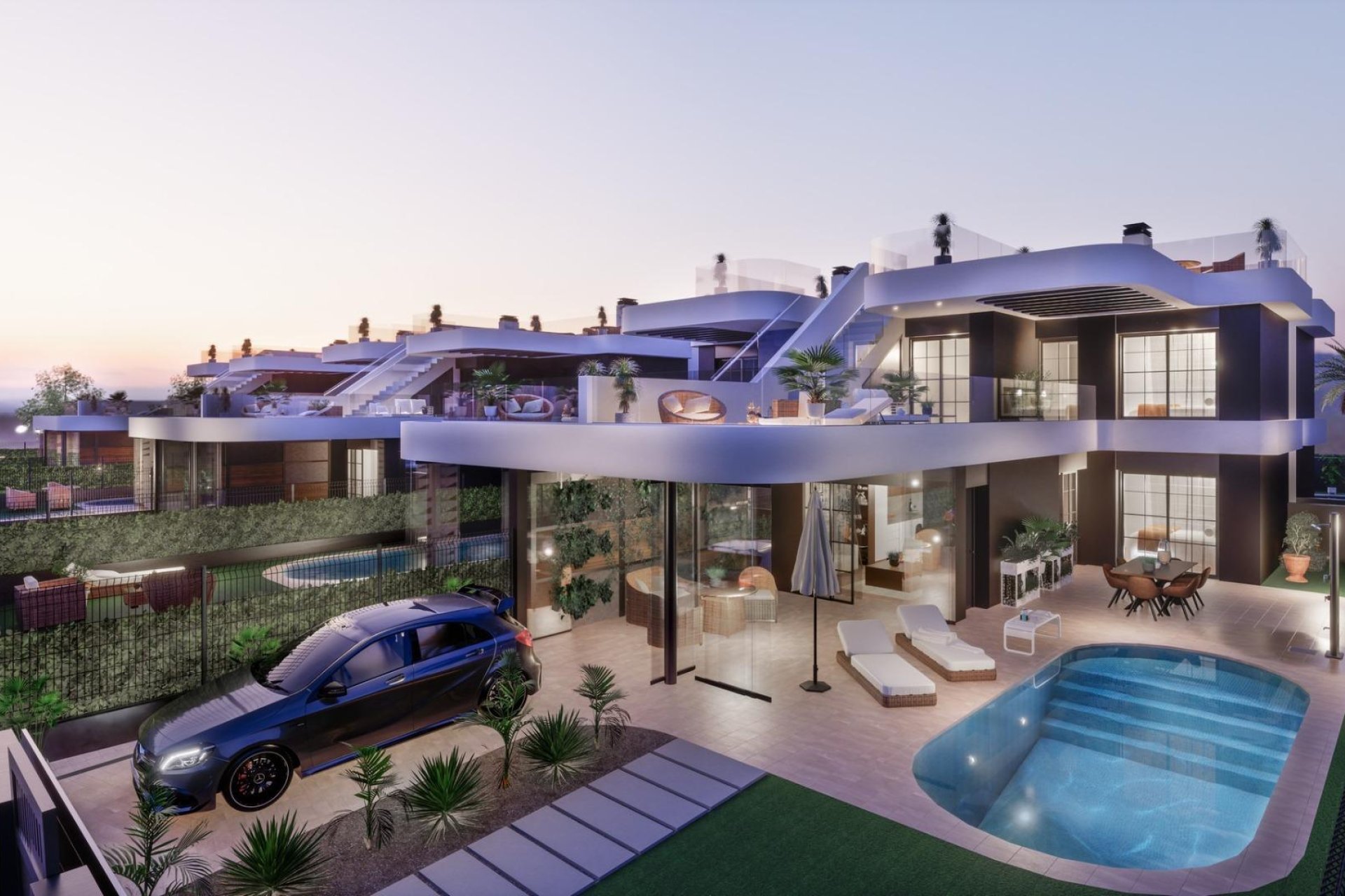 Nieuwbouw - Villa - Los Alcázares - Serena Golf