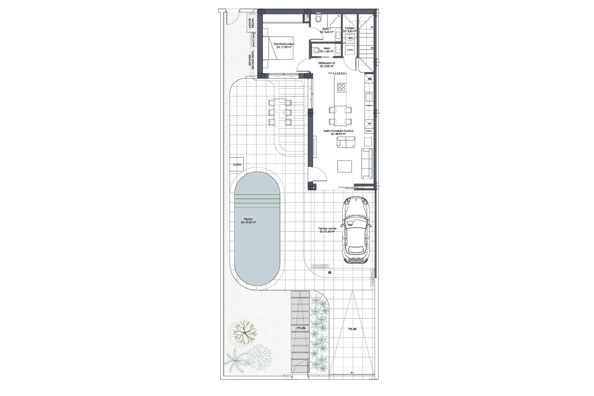 Nieuwbouw - Villa - Los Alcázares - Serena Golf
