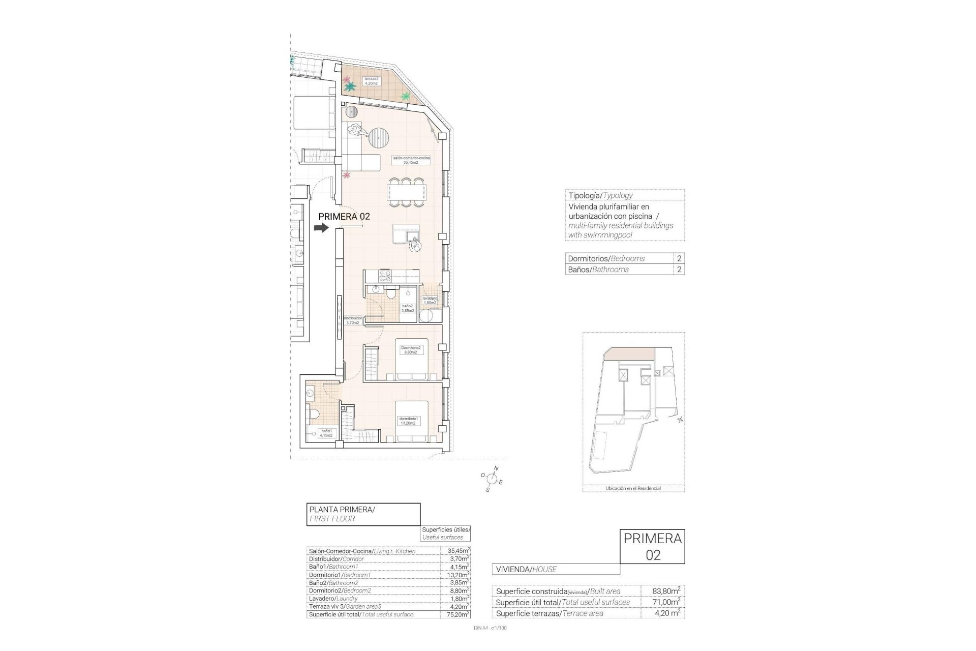 Obra nueva - Apartment - Hondón de las Nieves - Pueblo