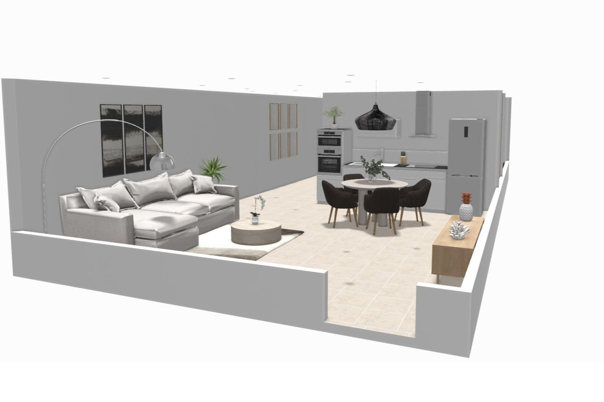Obra nueva - Chalet - Hondón de las Nieves - La Canalosa