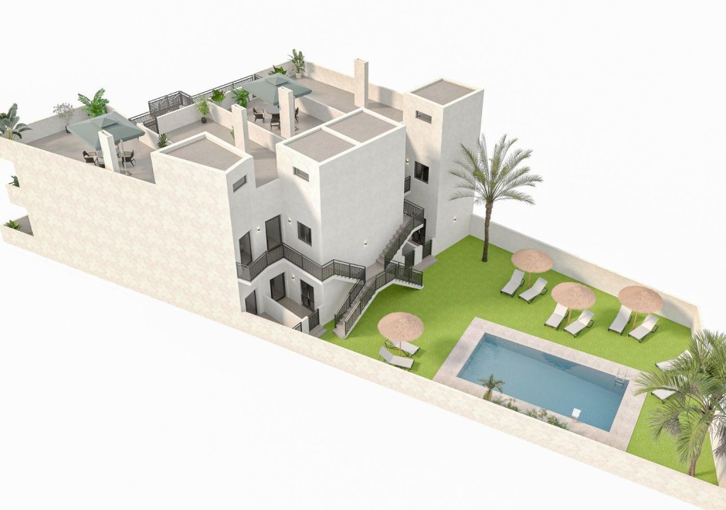Obra nueva - Chalet - Hondón de las Nieves - La Canalosa