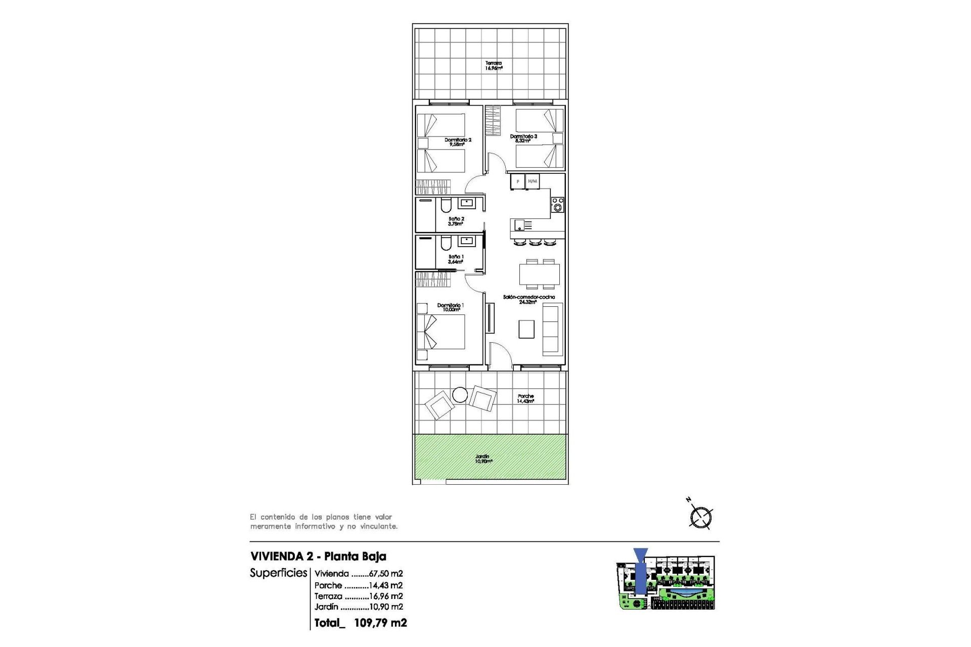 Obra nueva - Chalet - Pilar de la Horadada - Parque Ramon eugenio Escudero