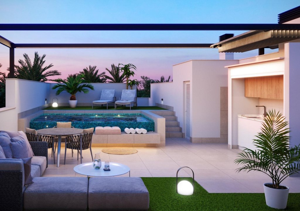 Obra nueva - Chalet - Pilar de la Horadada - parques de Andromeda