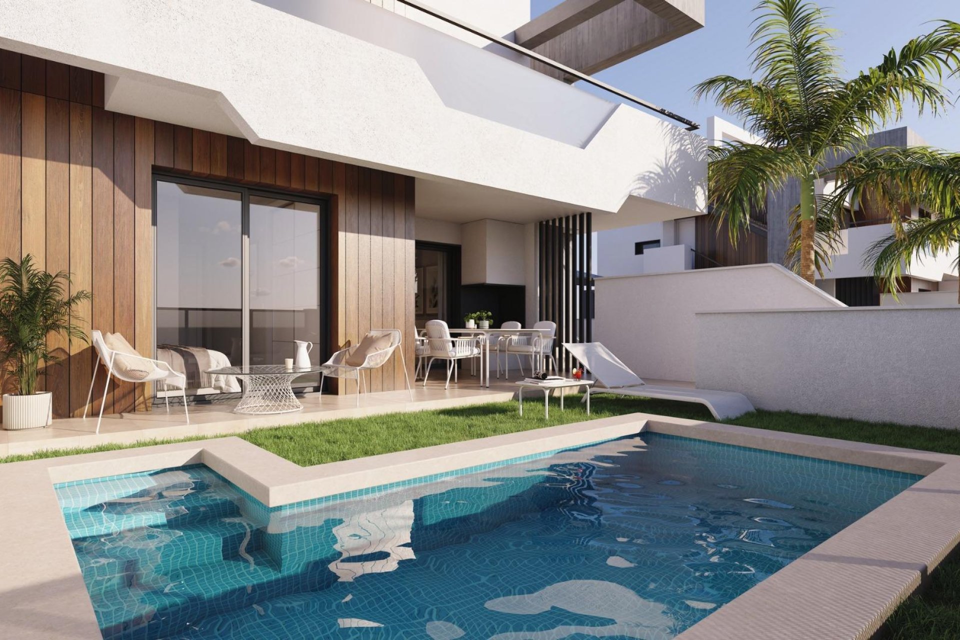 Obra nueva - Chalet - Puerto de mazarron - Playa Negra