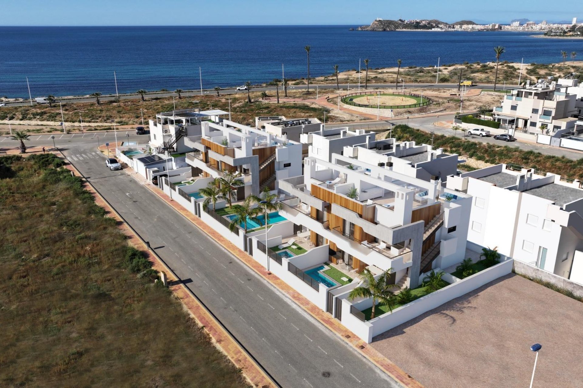 Obra nueva - Chalet - Puerto de mazarron - Playa Negra
