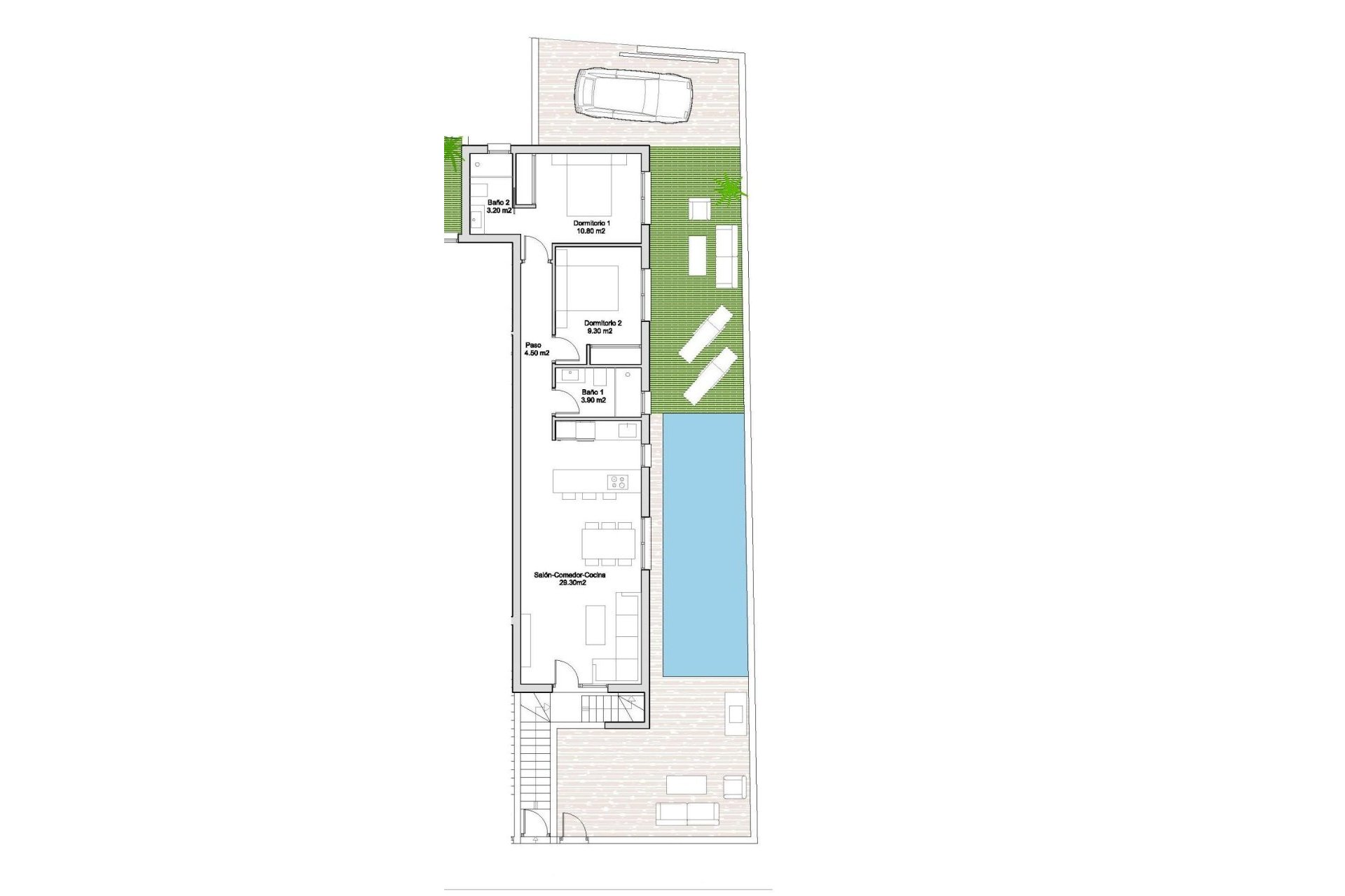 Obra nueva - Chalet - Santiago de la Ribera