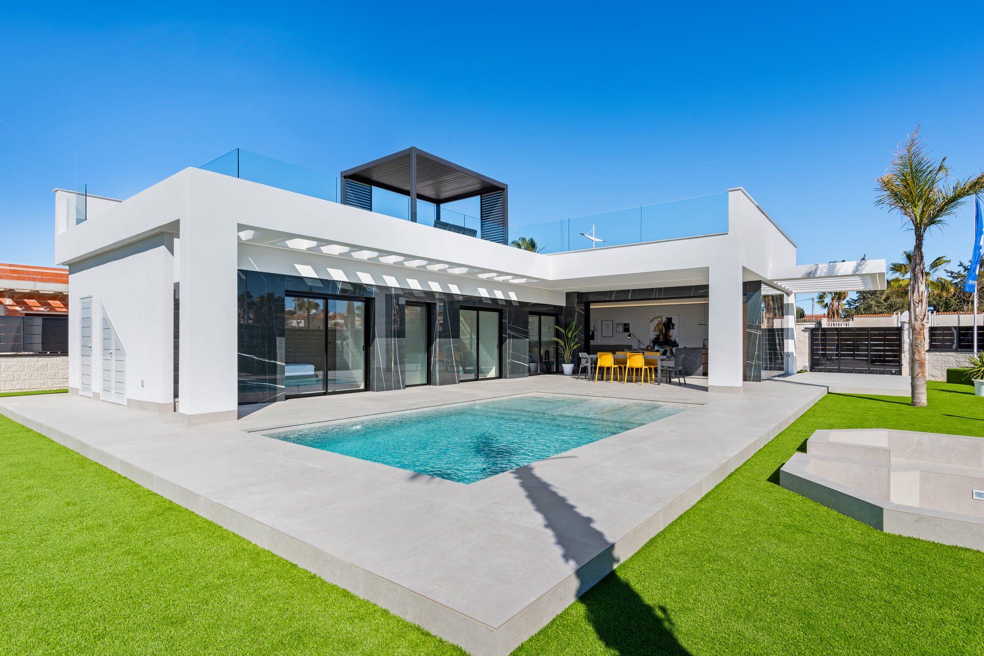 Obra nueva - Detached villa - La Finca Golf
