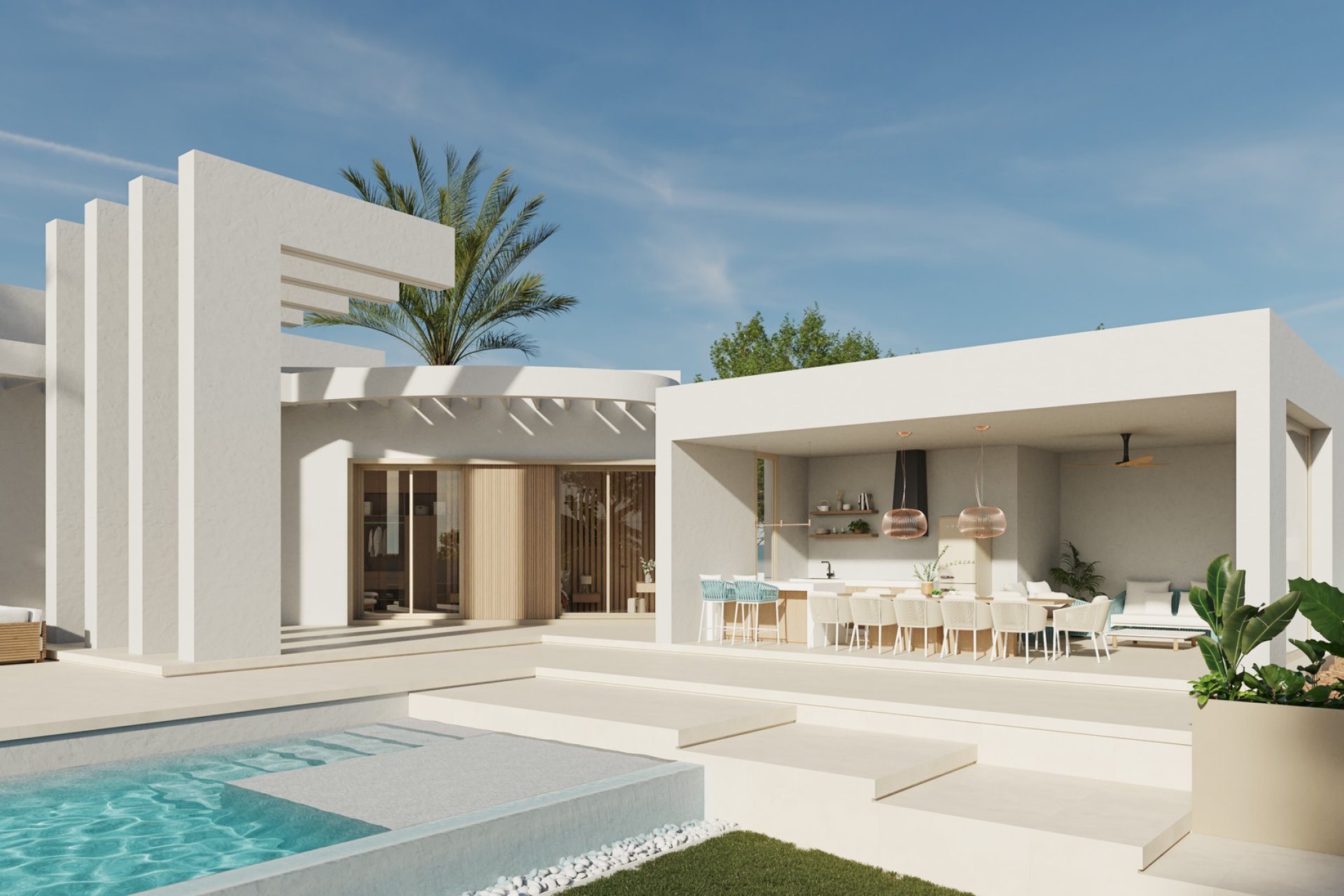 Obra nueva - Detached villa - La Finca Golf