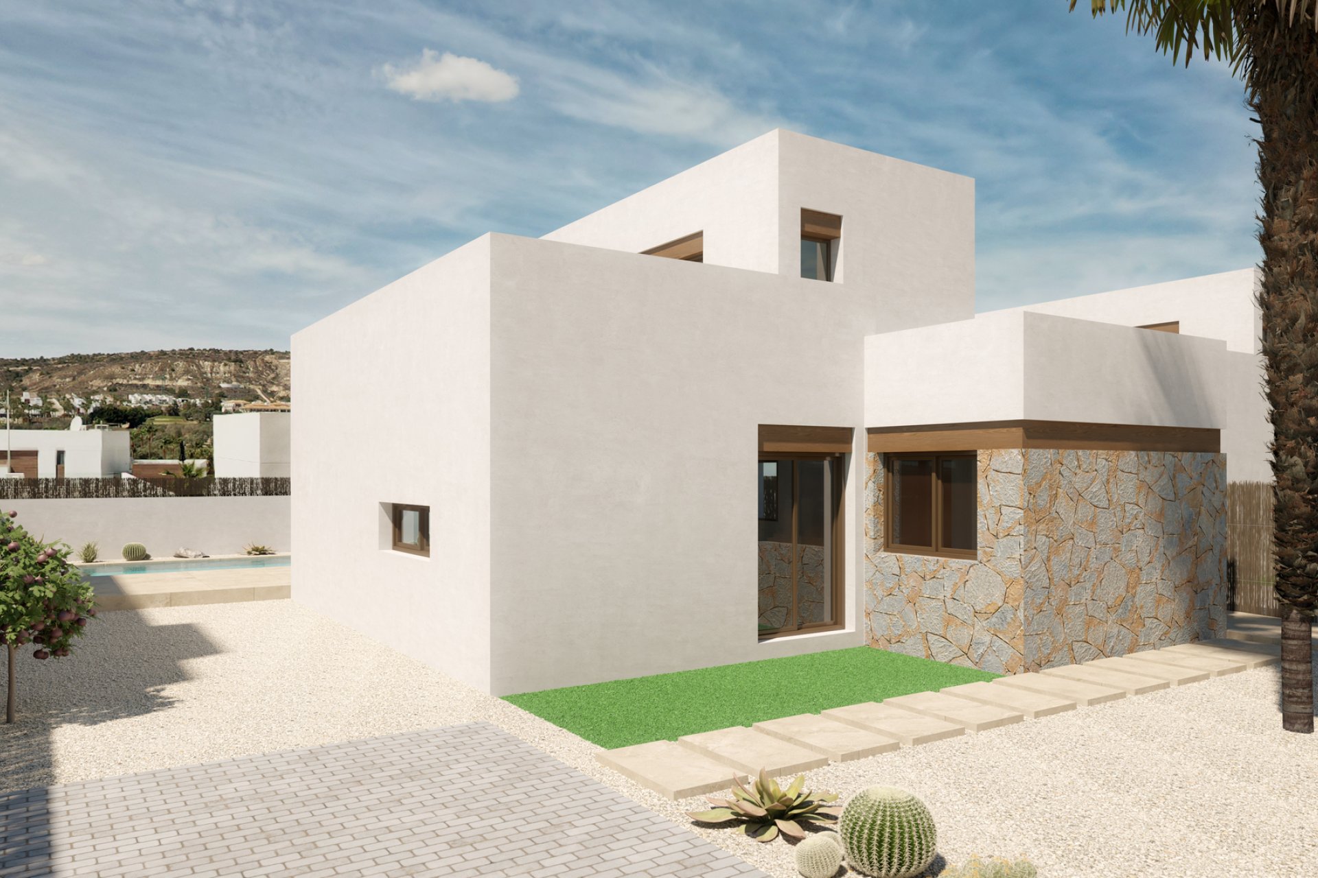 Obra nueva - Detached villa - La Finca Golf