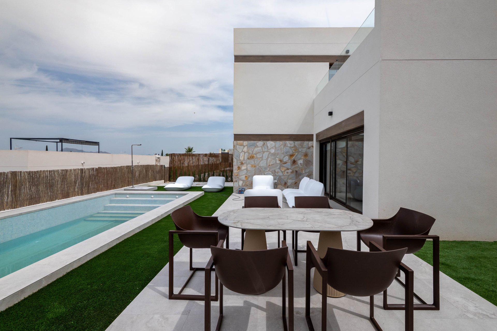 Obra nueva - Detached villa - La Finca Golf
