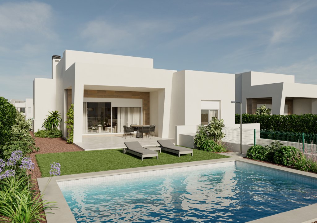 Obra nueva - Detached villa - La Finca Golf