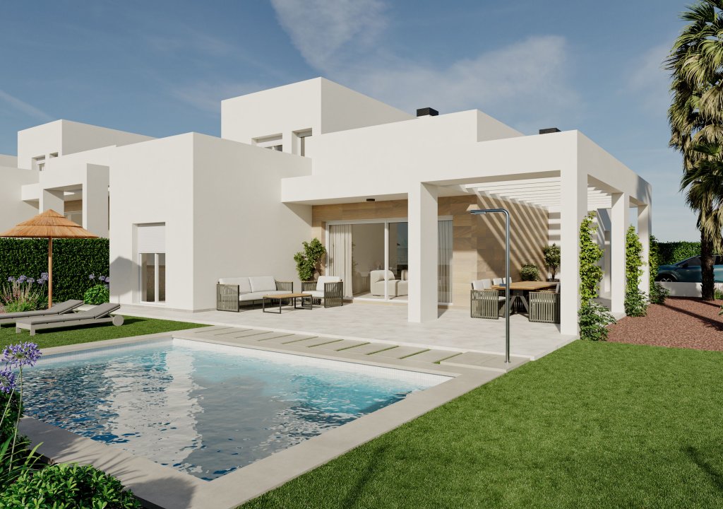 Obra nueva - Detached villa - La Finca Golf