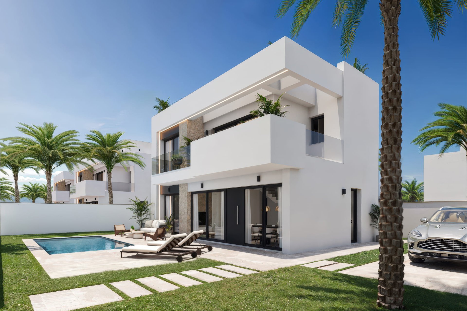 Obra nueva - Detached villa - Santa Rosalía