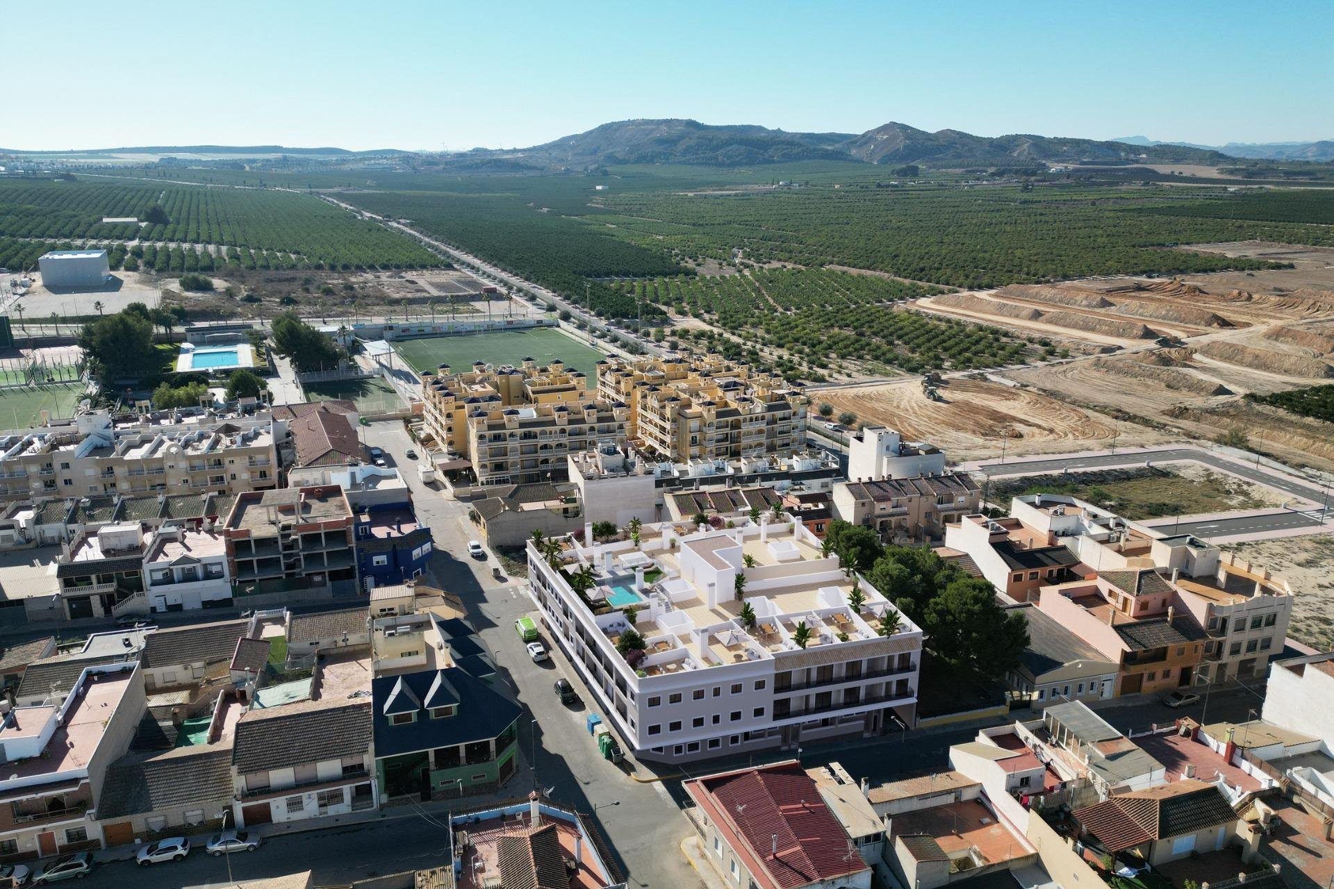 Obra nueva - Penthouse  - Algorfa - Pueblo