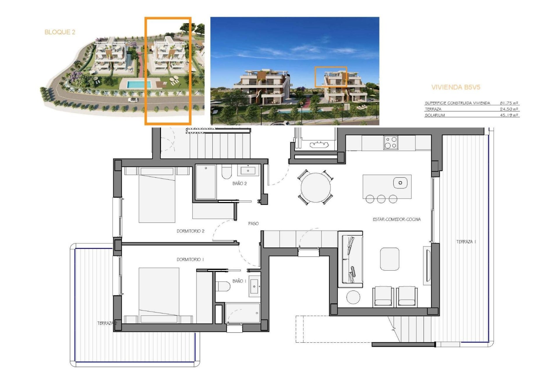 Obra nueva - Penthouse  - Fuente Álamo - Hacienda del Alamo
