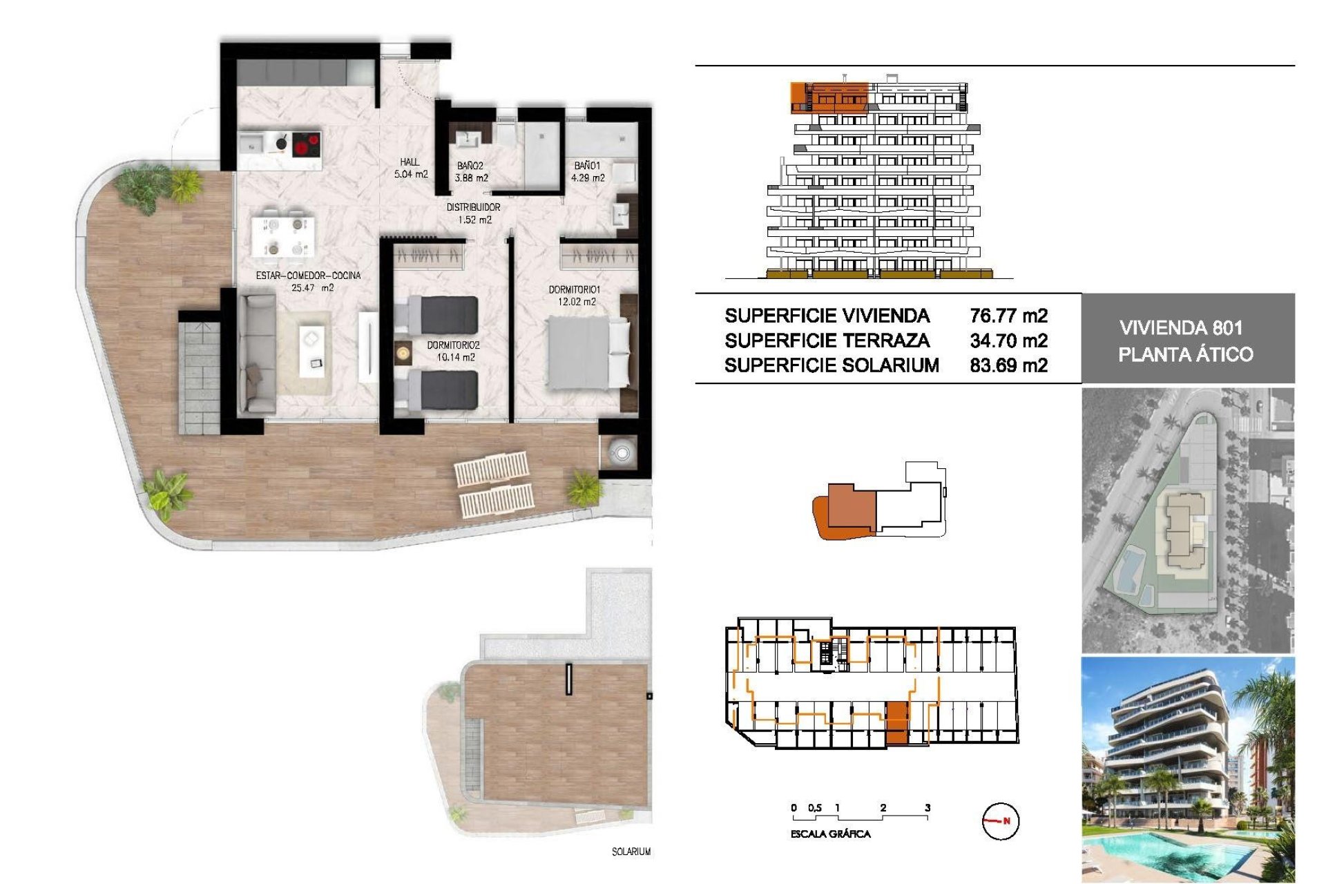 Obra nueva - Penthouse  - Guardamar del Segura - PUERTO