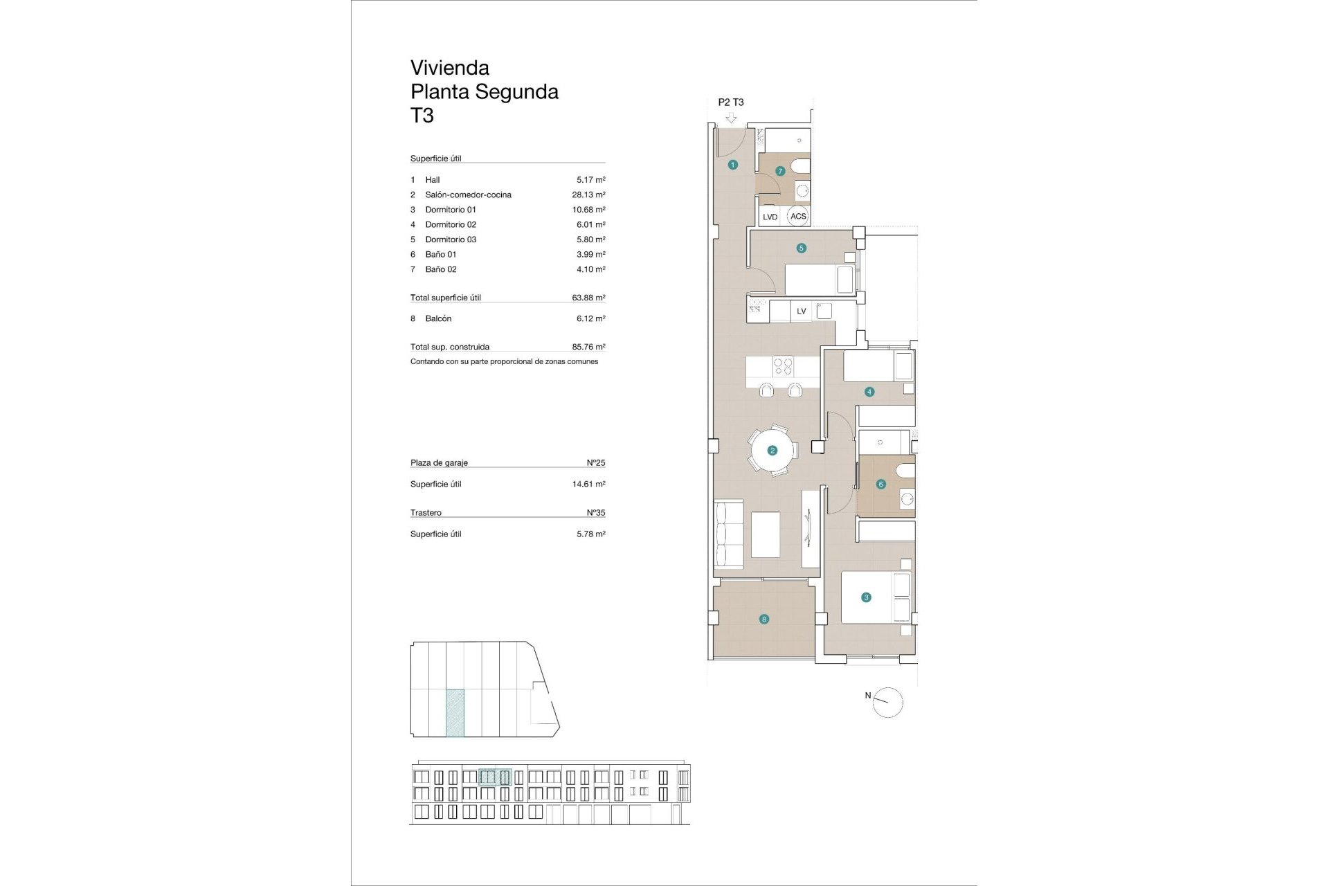 Obra nueva - Penthouse  - Jacarilla - pueblo