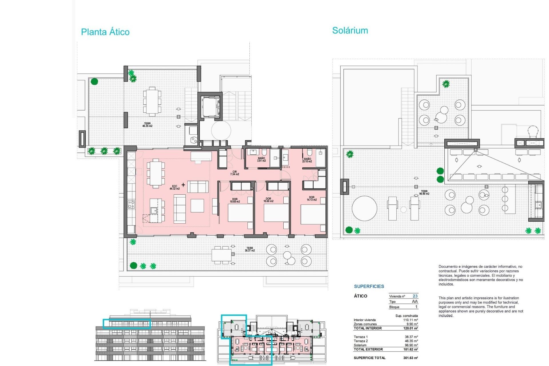 Obra nueva - Penthouse  - Torre Pacheco - Santa Rosalia Lake And Life Resort