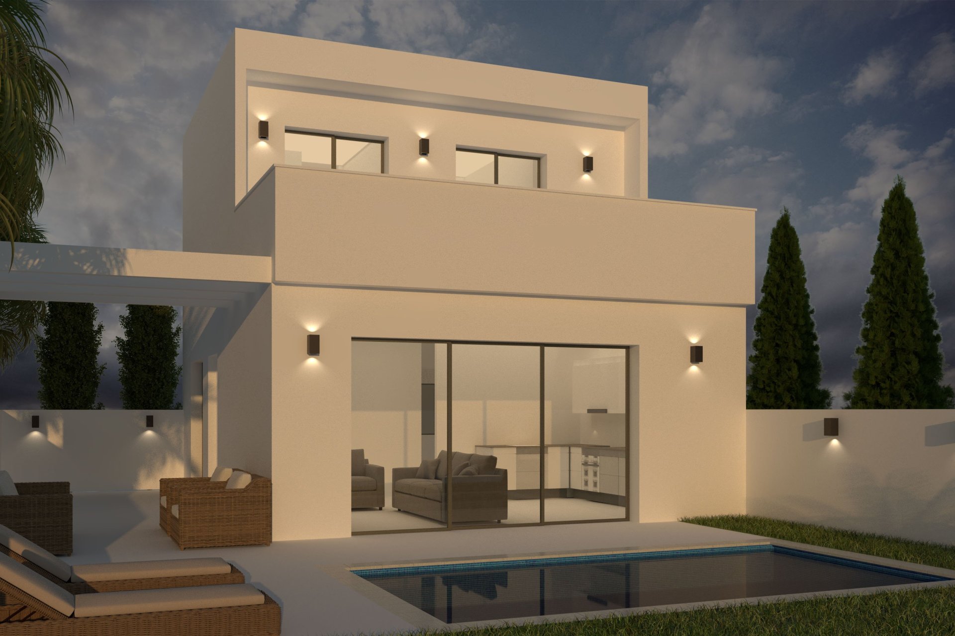 Obra nueva - Terraced - Orihuela Costa