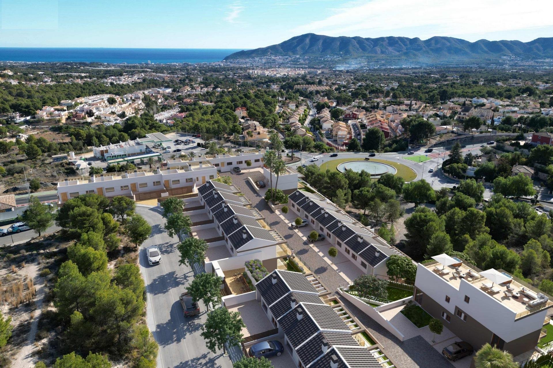 Obra nueva - Town House - Alicante - La Nucía