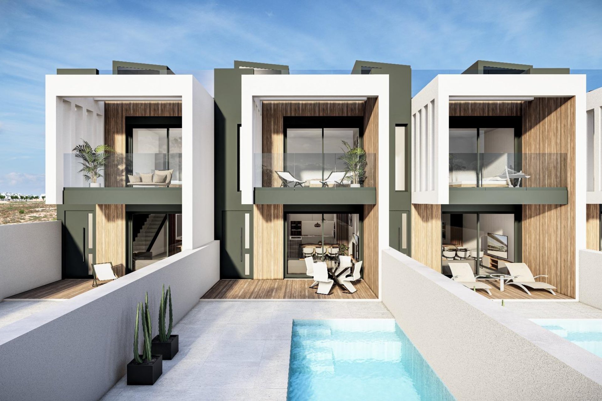 Obra nueva - Town House - Pilar de la Horadada - Lo Monte