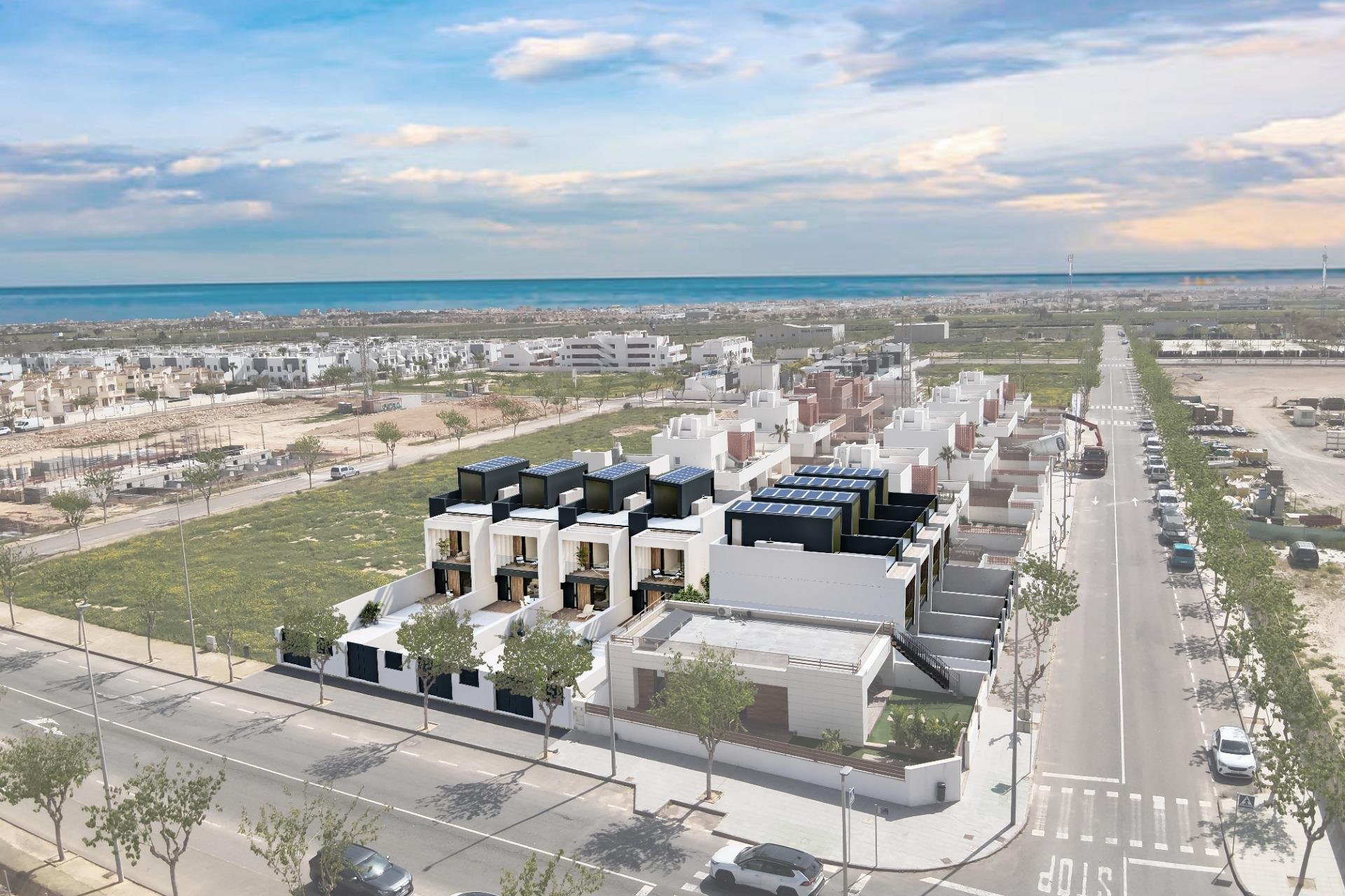 Obra nueva - Town House - Pilar de la Horadada - Lo Monte