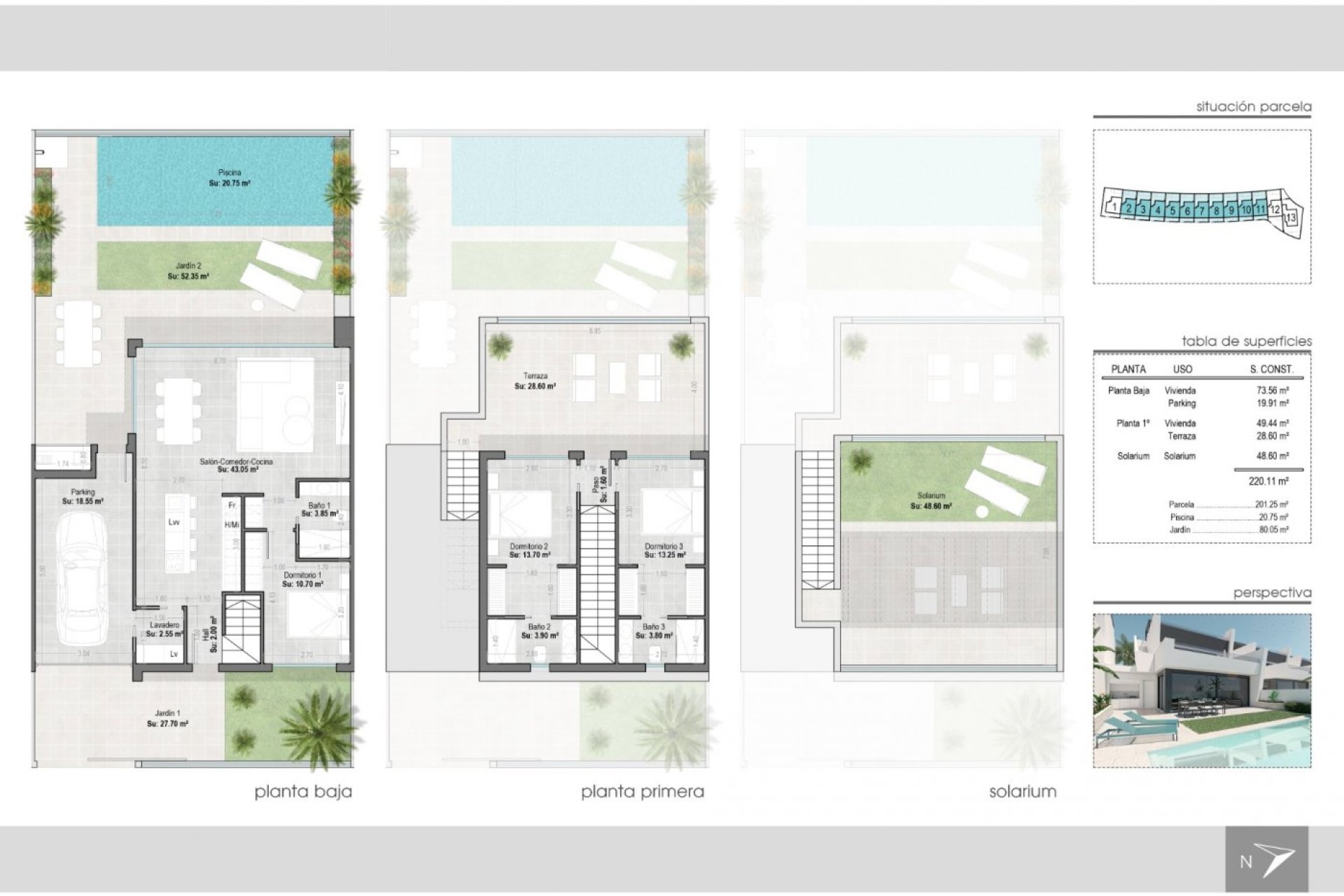 Obra nueva - Town House - San Javier - Santiago de la Ribera