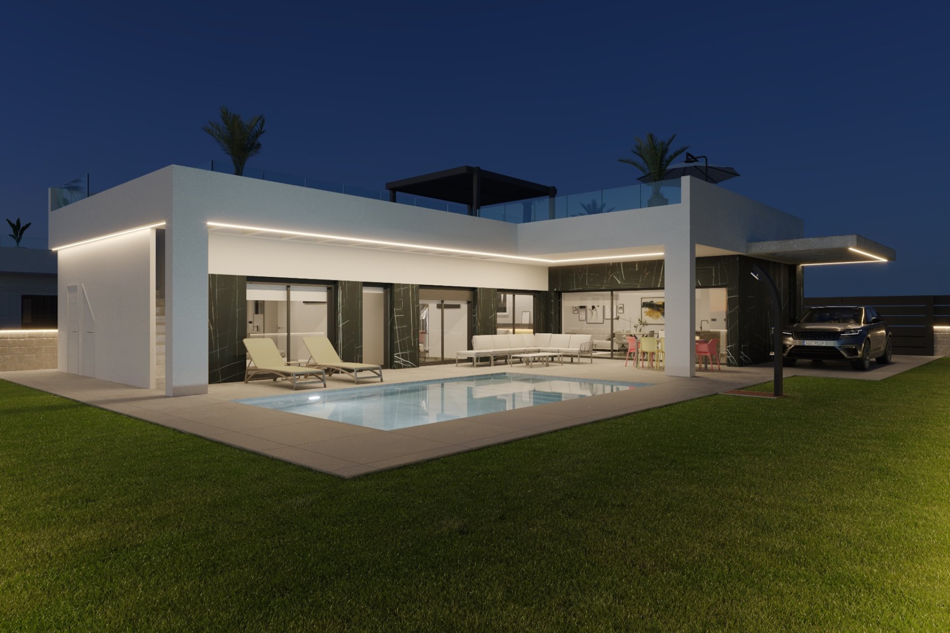 Obra nueva - Villa - Algorfa - La Finca Golf Resort