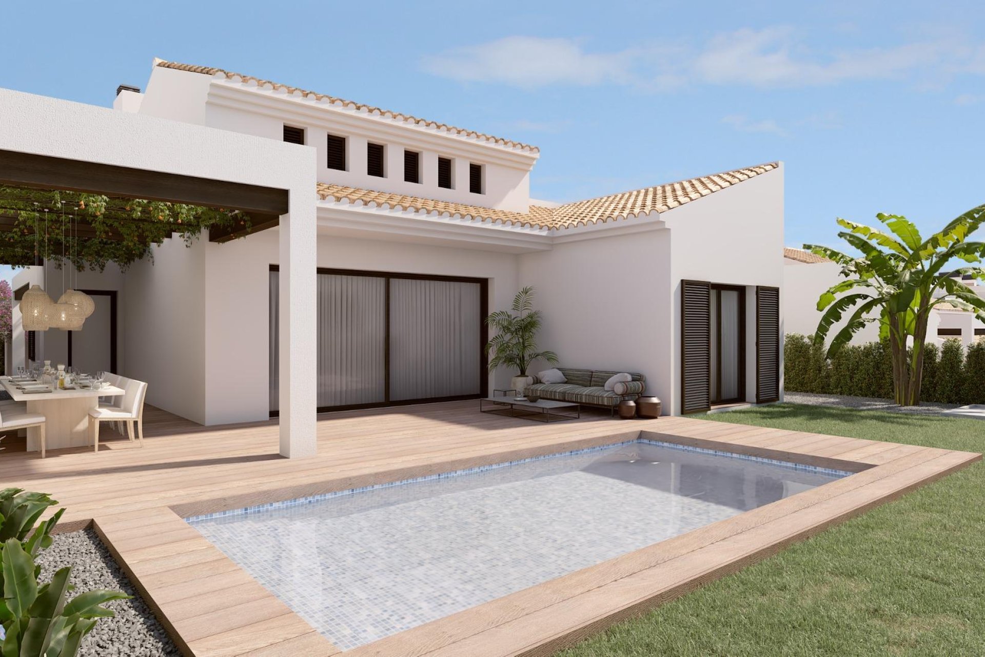 Obra nueva - Villa - Algorfa - La finca golf