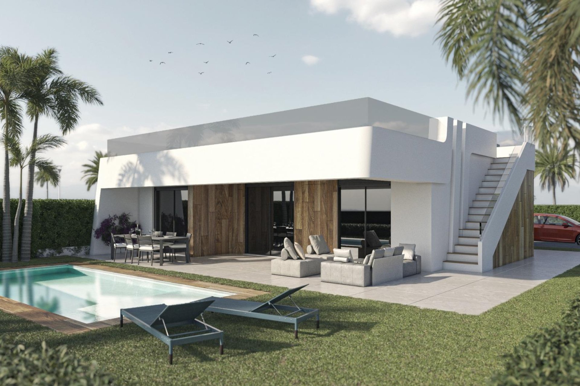 Obra nueva - Villa - Alhama de Murcia - Condado De Alhama