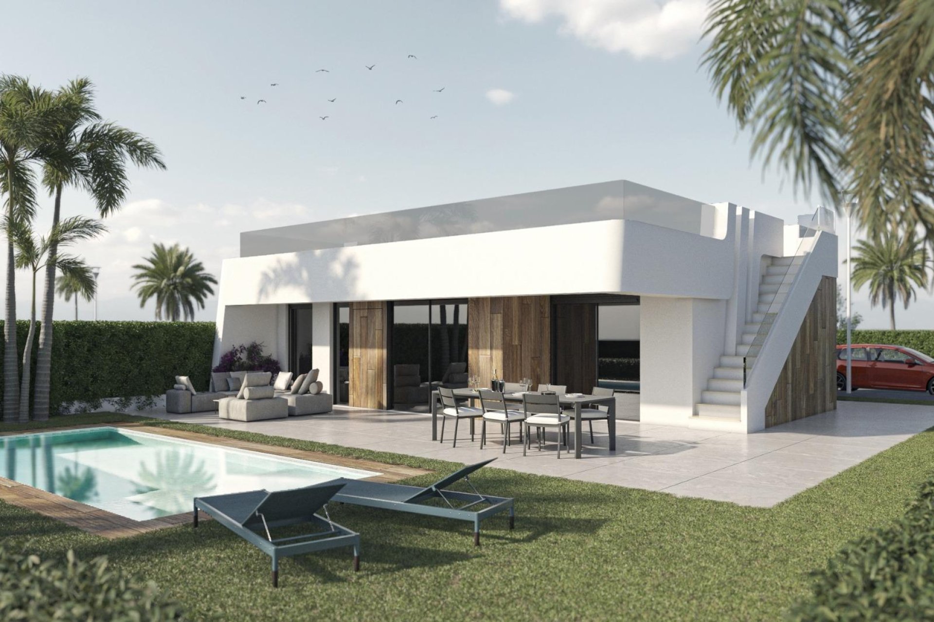 Obra nueva - Villa - Alhama de Murcia - Condado De Alhama