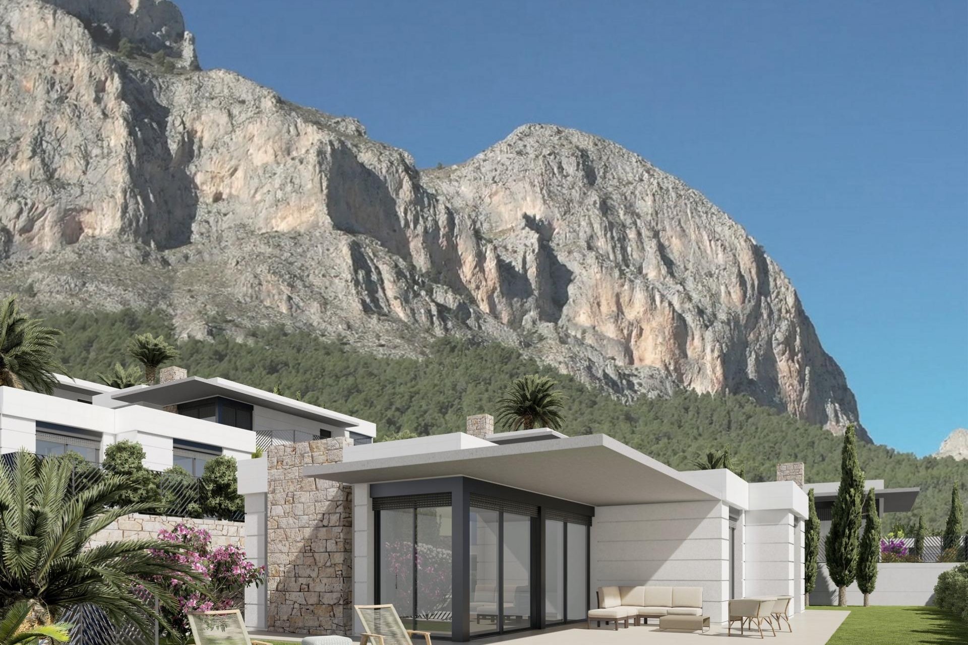 Obra nueva - Villa - Alicante - Polop Hills