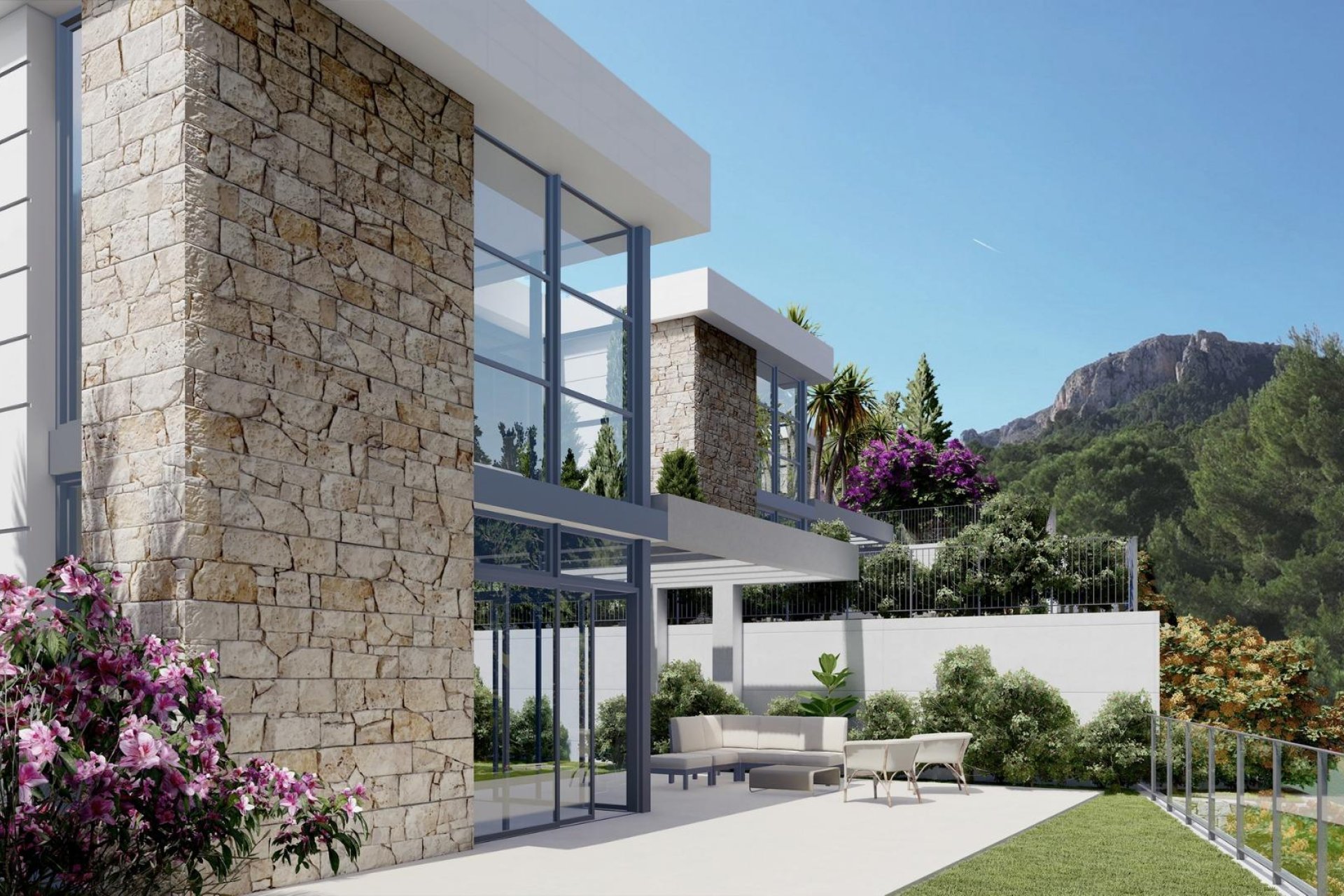 Obra nueva - Villa - Alicante - Polop Hills