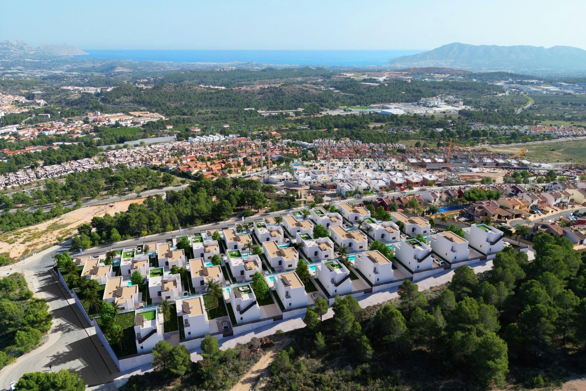 Obra nueva - Villa - Alicante - Polop Hills