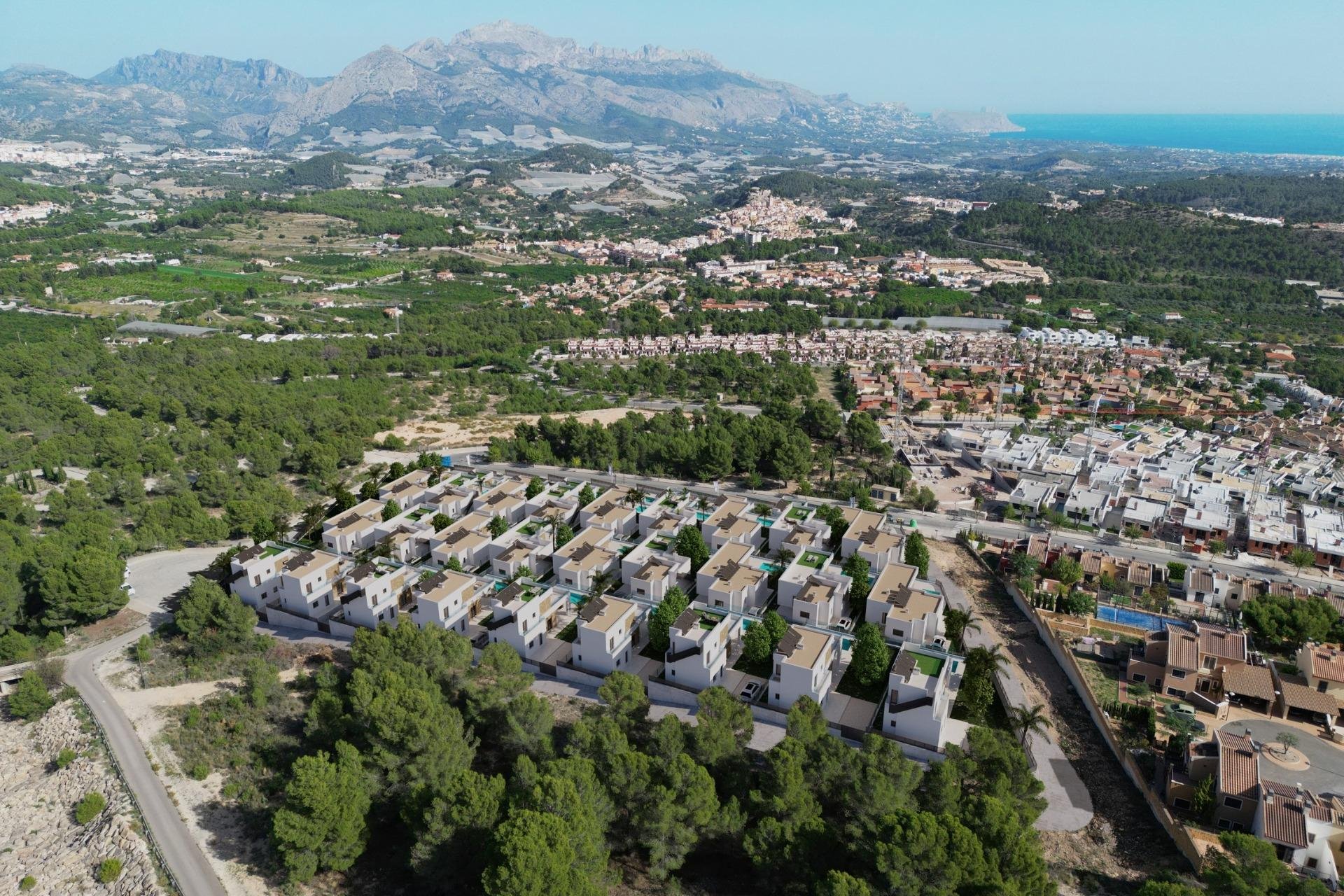 Obra nueva - Villa - Alicante - Polop Hills