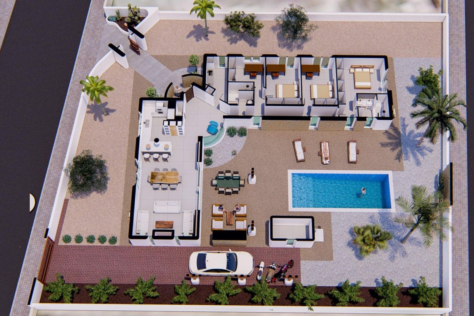 Obra nueva - Villa - Benidorm - Arabí