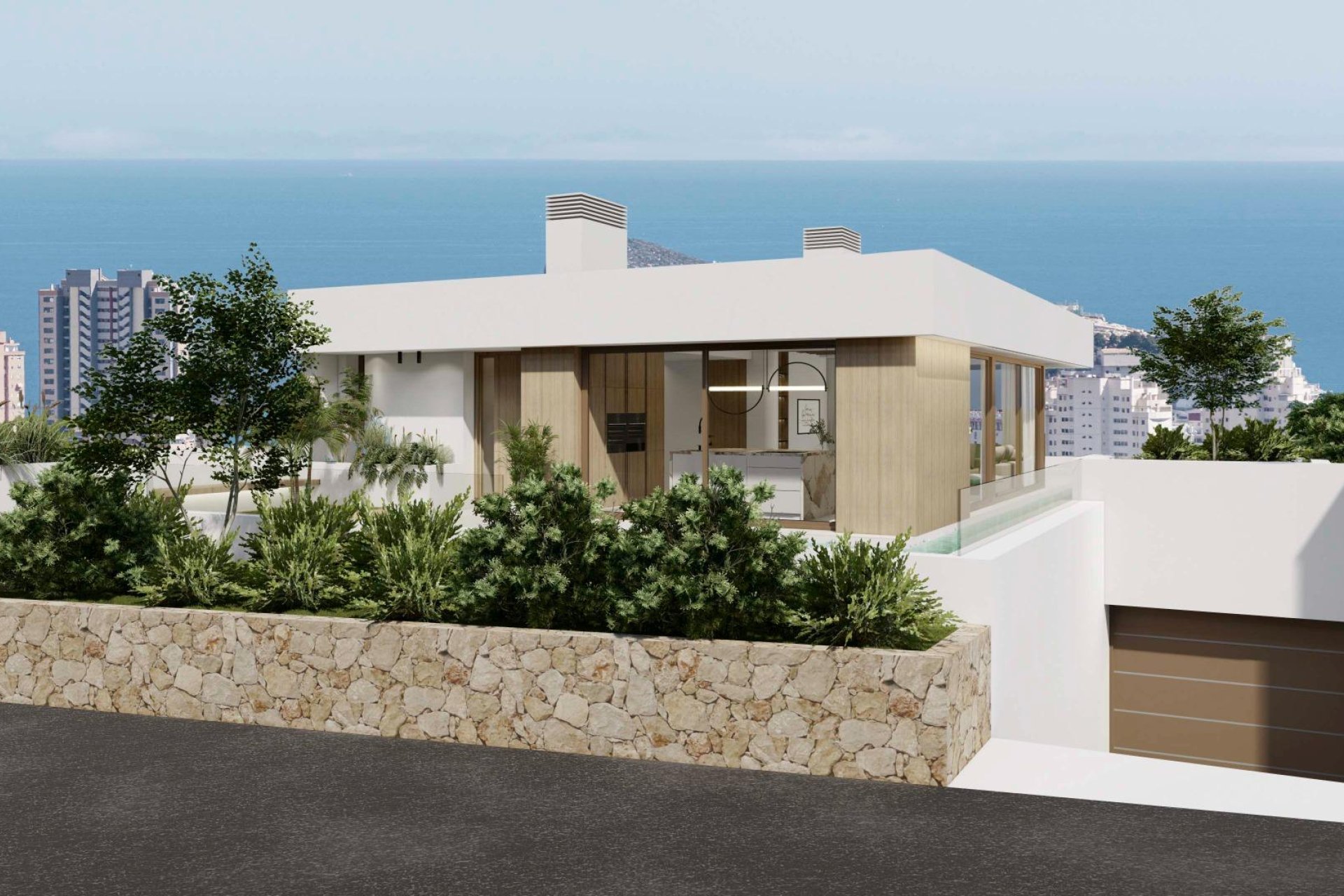 Obra nueva - Villa - Benidorm - Avda. America