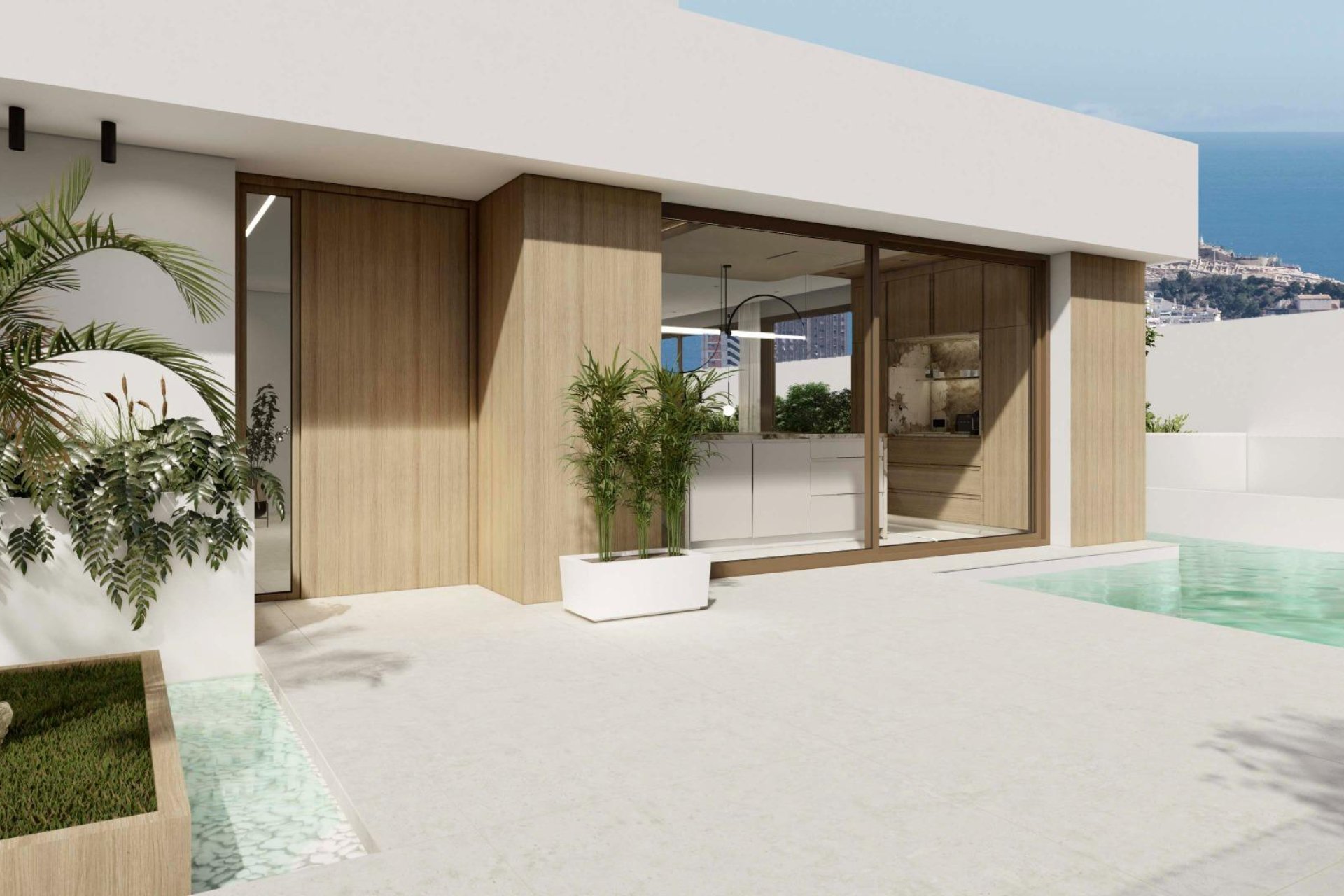 Obra nueva - Villa - Benidorm - Avda. America