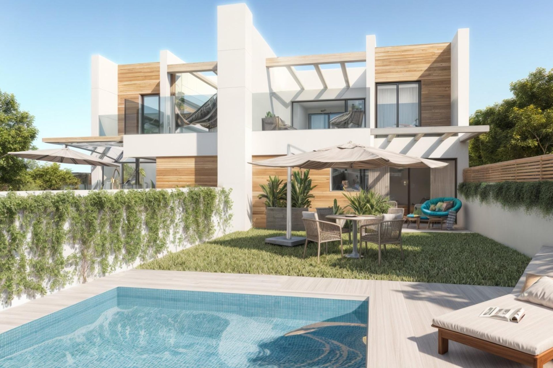Obra nueva - Villa - Benidorm - Barranc Fondo