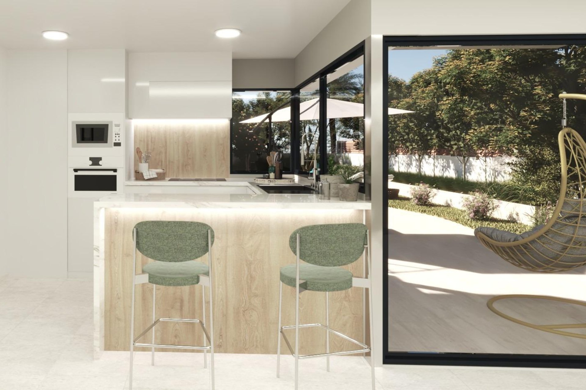 Obra nueva - Villa - Benidorm - Barranc Fondo