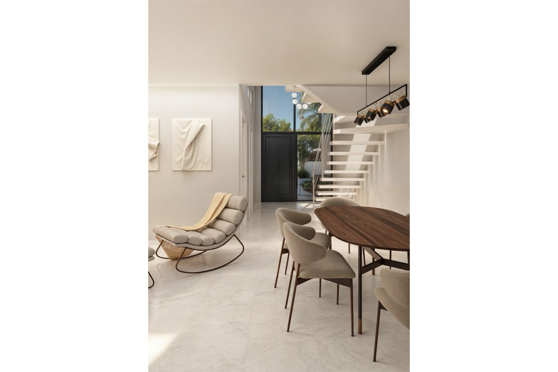 Obra nueva - Villa - Benidorm - Barranc Fondo