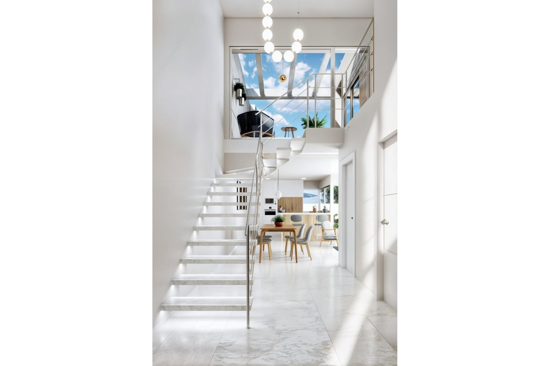 Obra nueva - Villa - Benidorm - Barranc Fondo