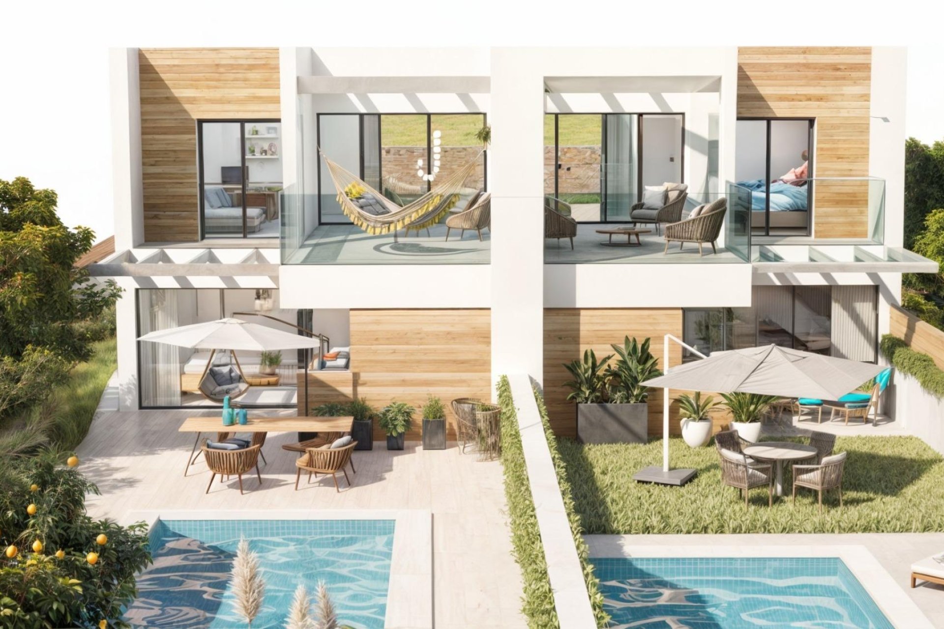 Obra nueva - Villa - Benidorm - Barranc Fondo