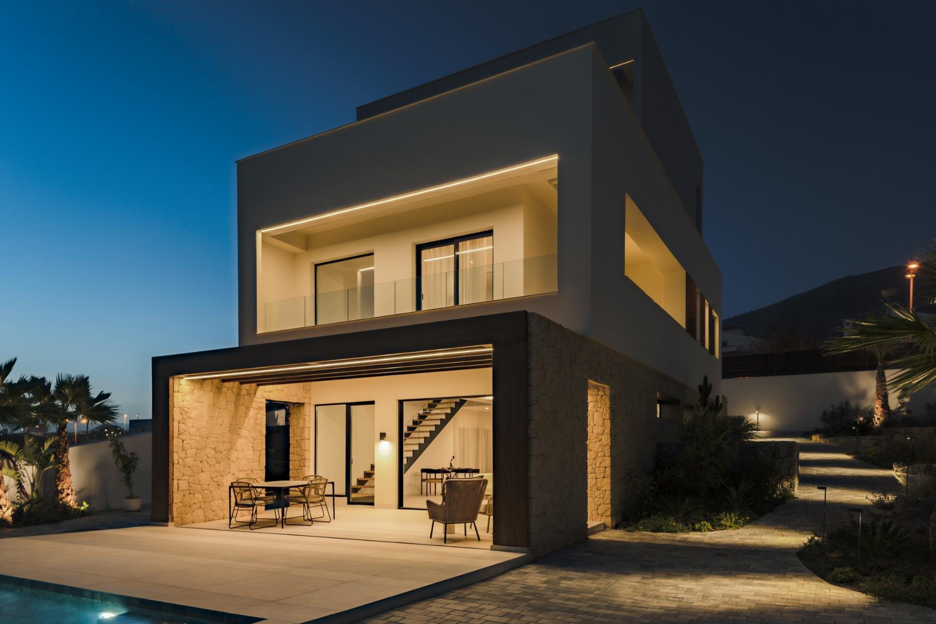 Obra nueva - Villa - Benidorm - Campana garden